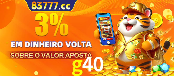 Promoção para baixar e instalar o aplicativo do cassino g40. O banner oferece uma recompensa de R1aR1aR8, com a imagem de uma cobra sobre moedas de ouro.
